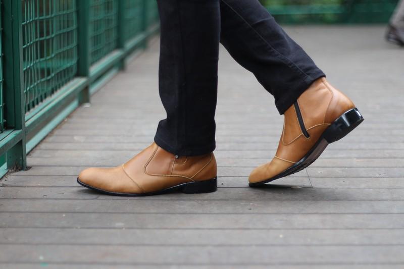 sepatu vantopel pantopel pantofel pentopel cevany Becco boots formal adventure safety kerja kantor kulit asli kasual kerja pria santai jalan keren murah ori