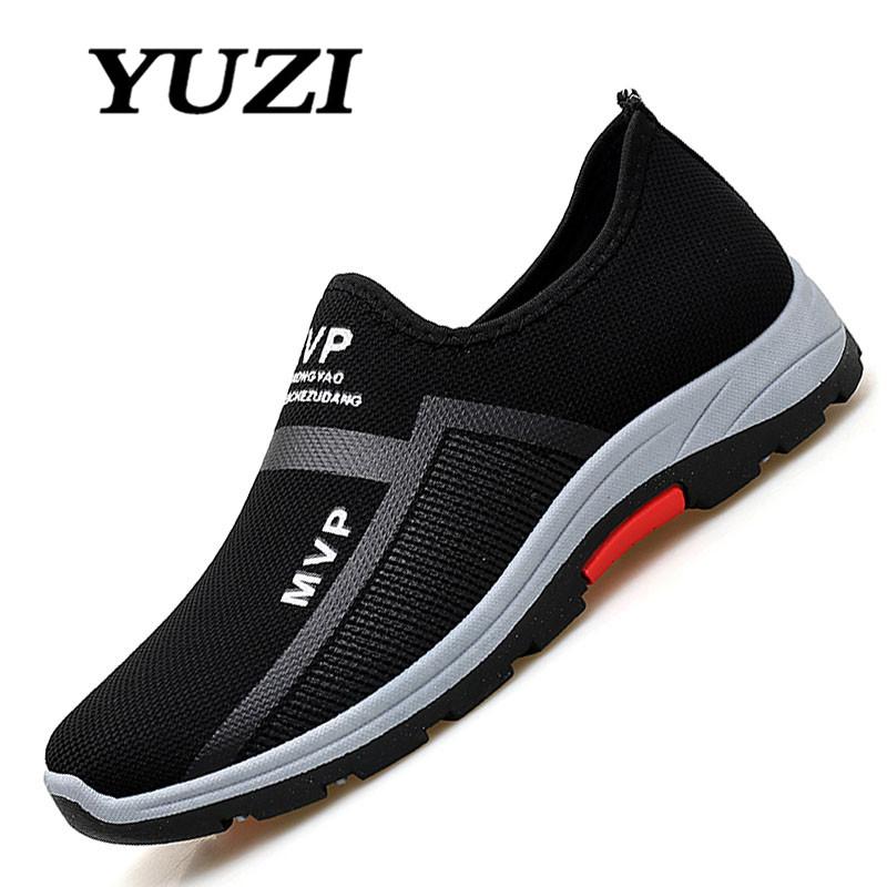 Sepatu Sneakers YUZI Baru Paling Populer Gaya Pria Sepatu Lari Kolam Berjalan Sepatu Kets Nyaman Sepatu Atletik, Pria for Olahraga