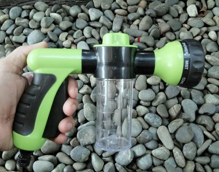 promo Water Gun Spray Terbaik untuk Cuci Mobil Motor 8 Mode dgn Tempat Sabun original