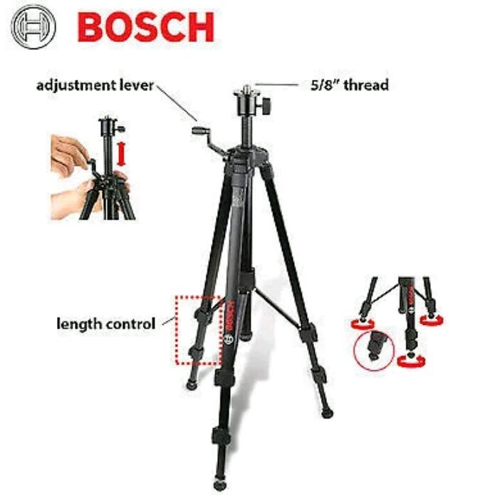 Tripod Bosch BT 150 (untuk unit alat ukur laser Bosch)