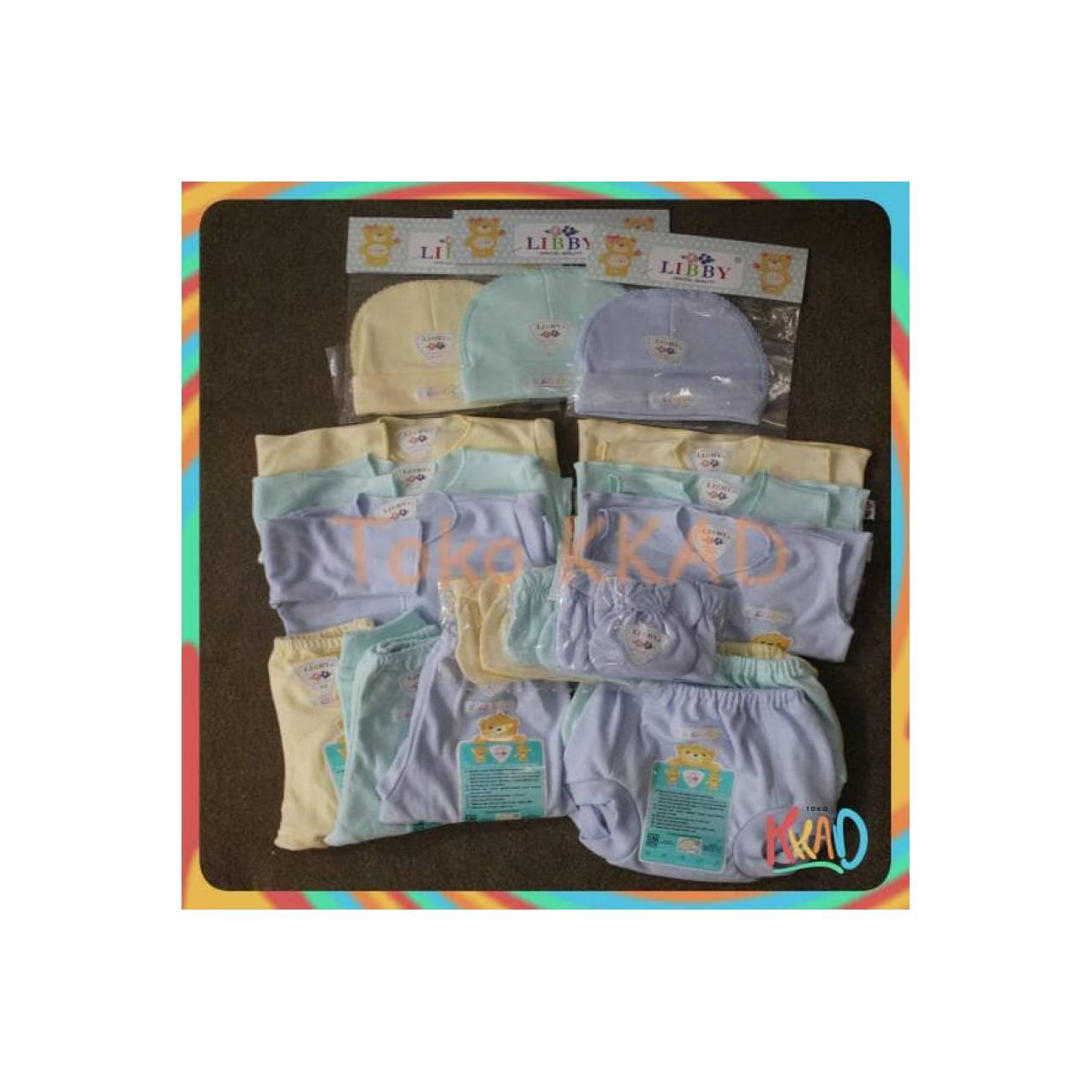 pakaian/baju bayi paket newborn (baru lahir) libby-B