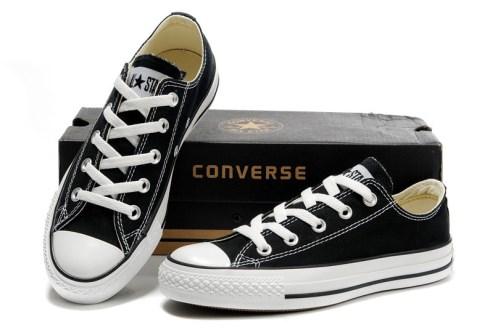 Sepatu Converse All Star Original Hitam Putih Sneakers Casual