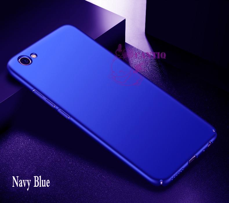 QCF Case Vivo Y67 Hard Slim Blue Mate Anti Fingerprint Hybrid Case Baby Skin Vivo Y67 / Baby Hardcase Vivo Y67 / Baby Skin Vivo Y67 / Casing Vivo Y67 / Case Vivo Y67 - Biru / Blue