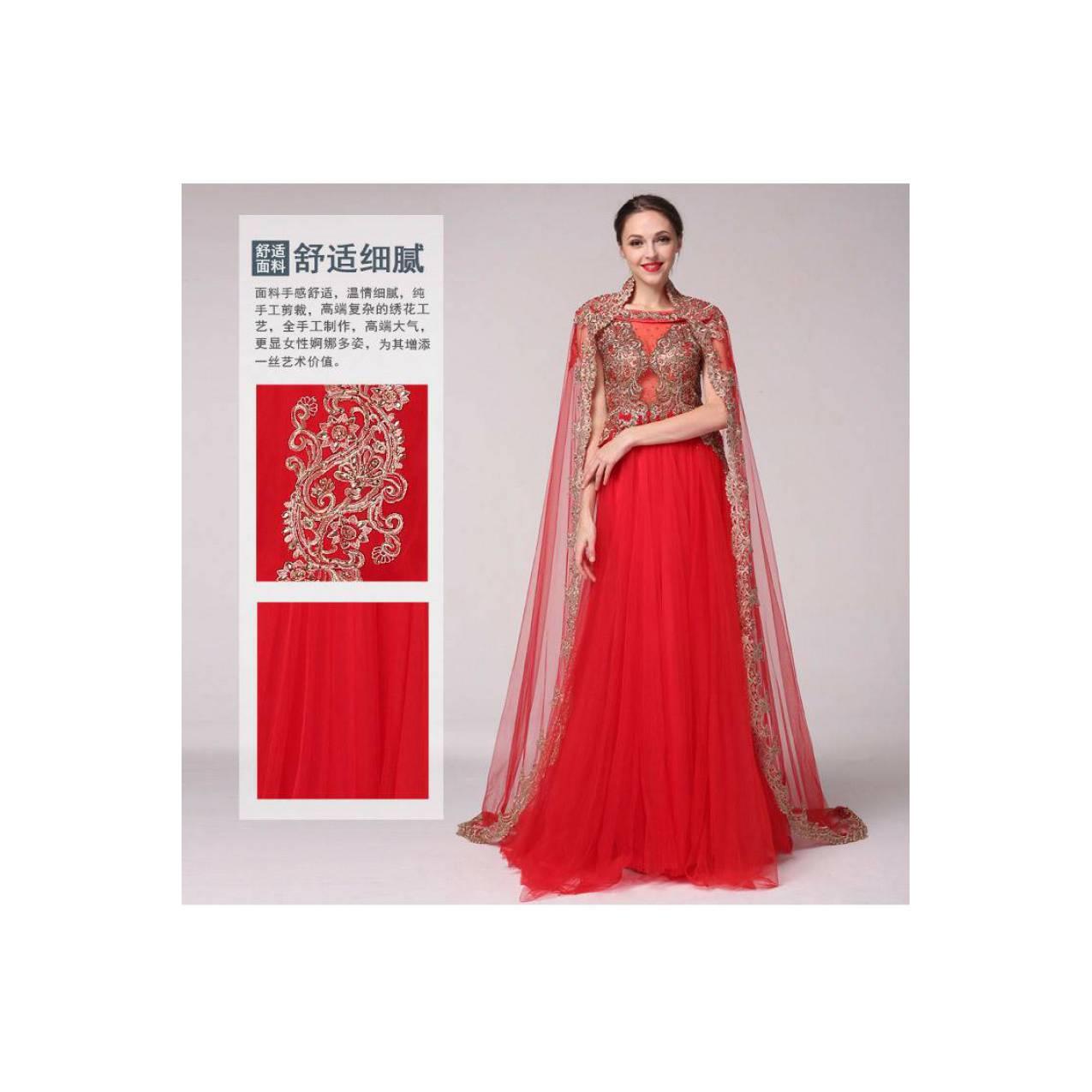 TS ZH241 Gaun Kebaya Modern Gaun Pengantin Wedding Muslim Import