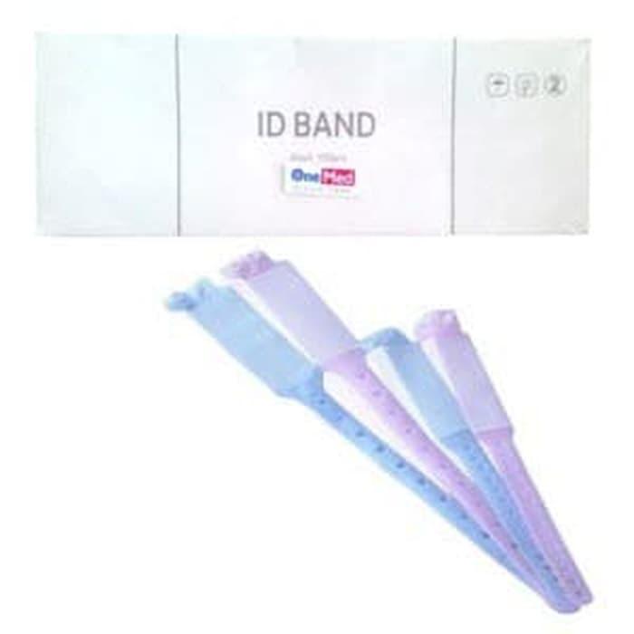 Onemed ID Band Gelang Pasien Dewasa (Blue)