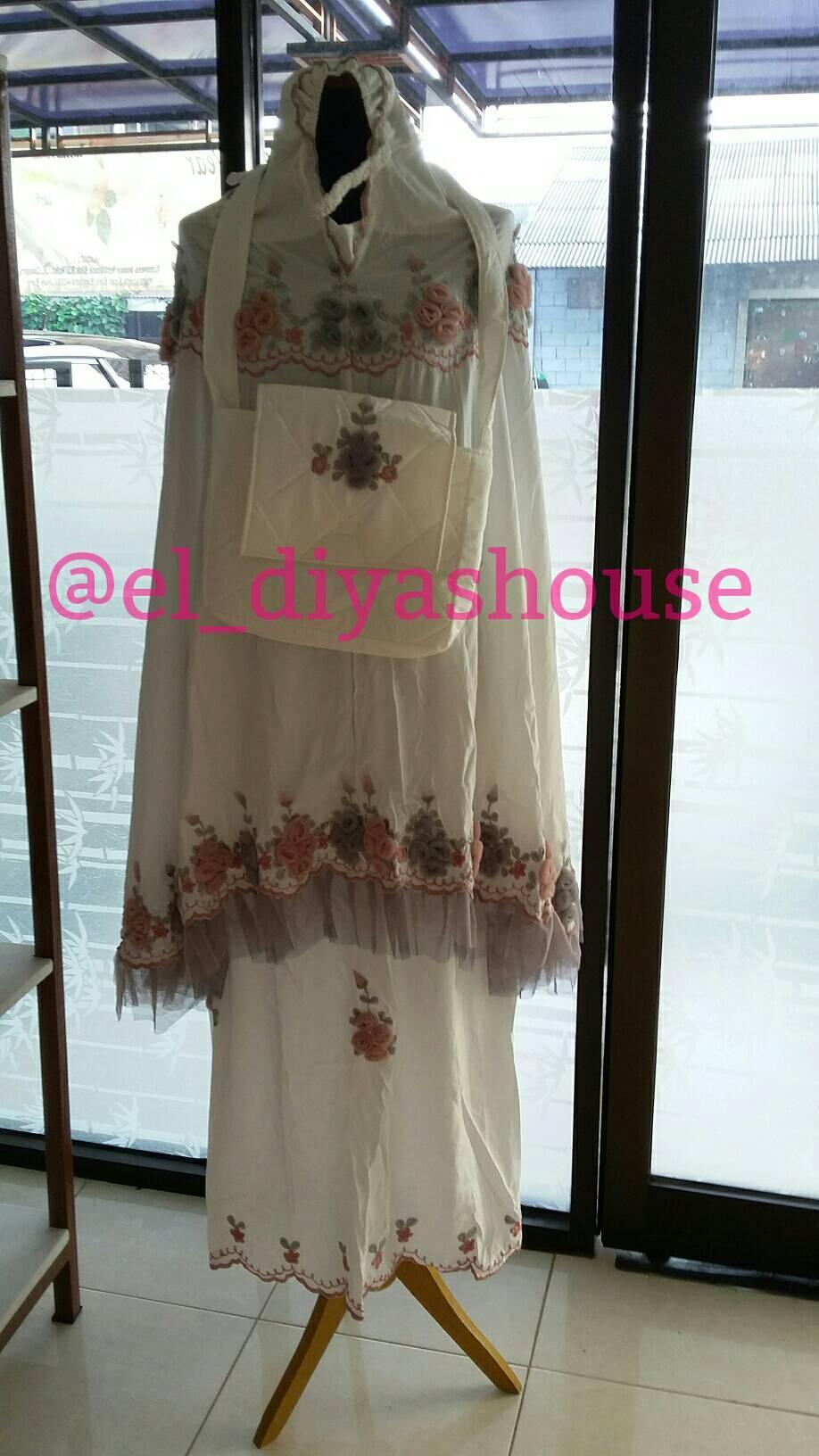 Mukena Anak Exclusive Handmade bordir sulam Ayu ied 2016