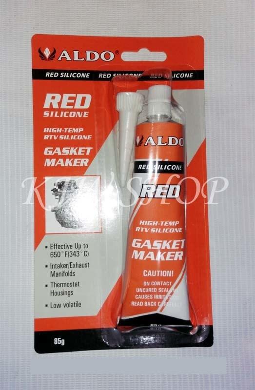 Lem Gasket Red Hi Temperature Tahan Panas 85 gram ALDO