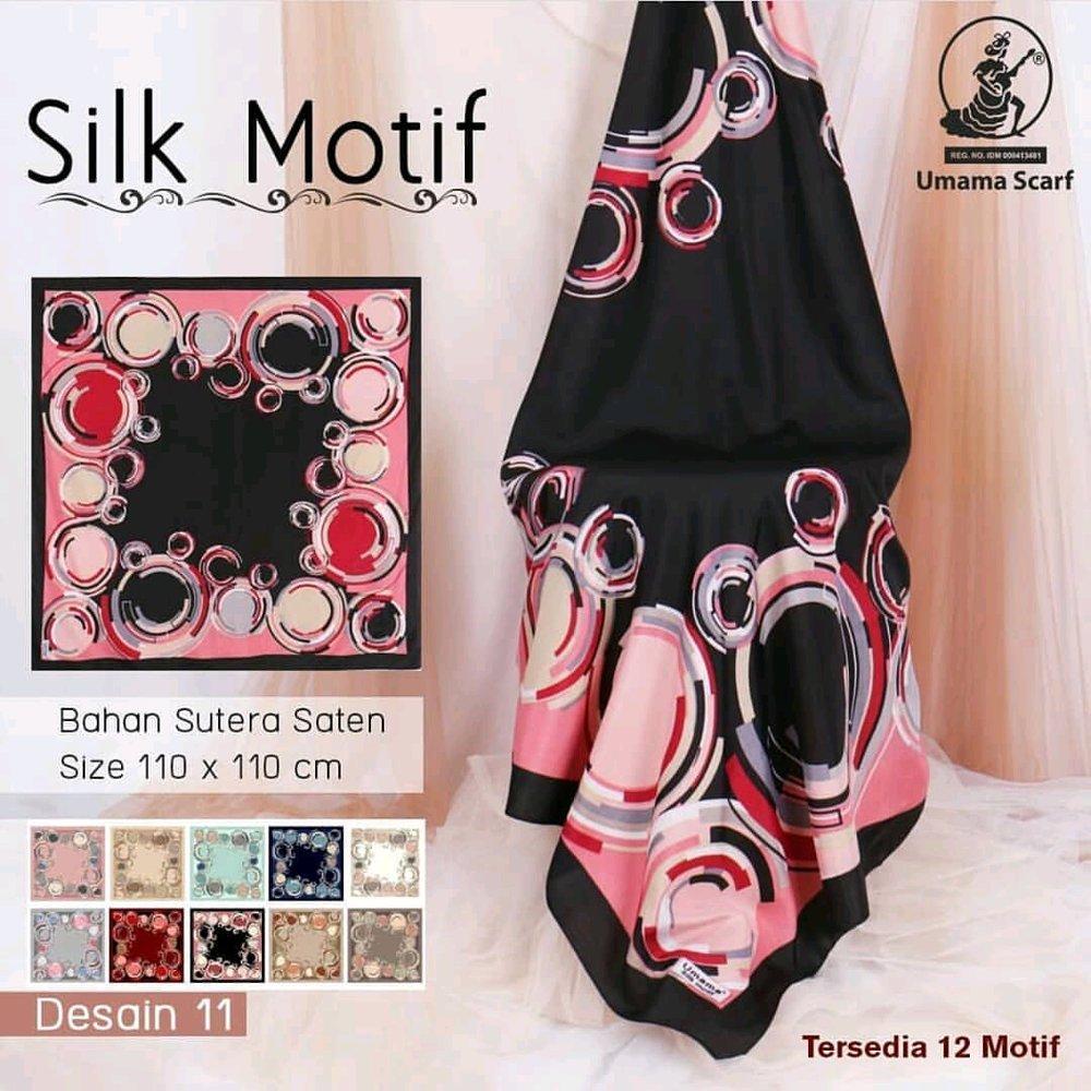 Hijab Segi Empat Umama scarf SILK/kerudung segi empat umama