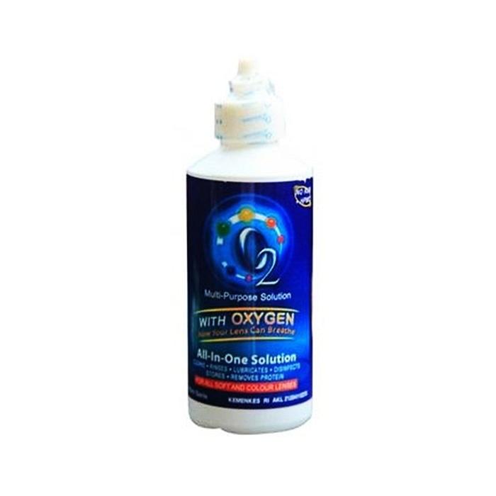 Cairan Air Soflens / Air Pembersih Softlens O2 - 160 ML (DEPKES)