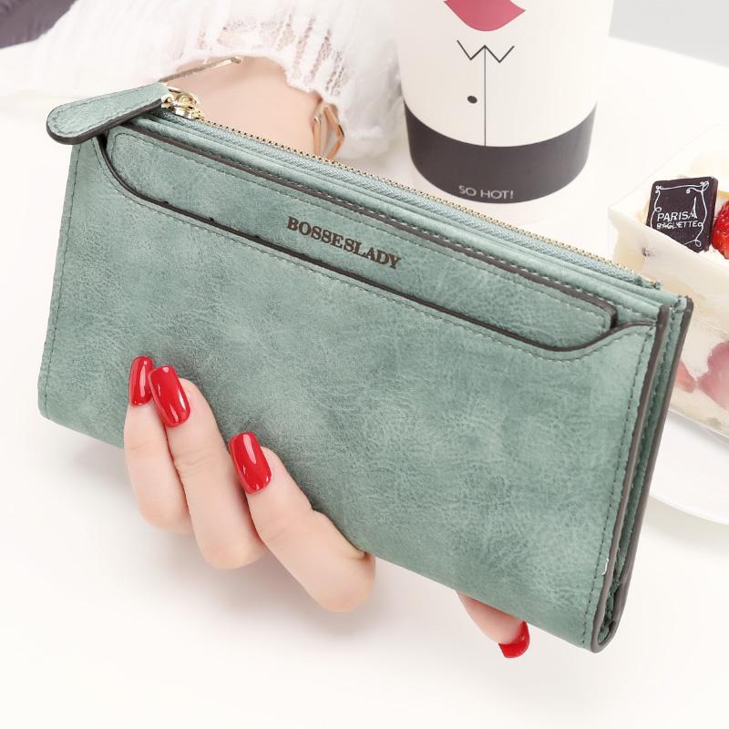 KQueenStar Dompet Wanita Wanita Model Panjang Ritsleting Modis Tipis Jepang Korea Multifungsi Murid Dompet Dompet Kulit KQueenStar Dompet Wanita Wanita Model Panjang Ritsleting Modis Tipis Jepang Korea Multifungsi Murid Dompet Dompet Kulit