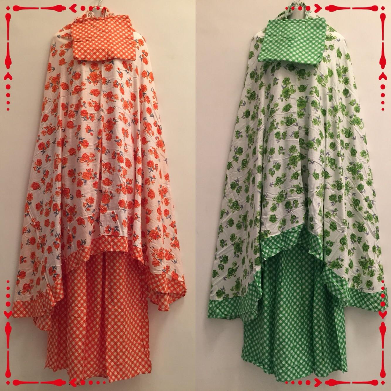 Mukena Rayon Motif Katun Jepang Jumbo