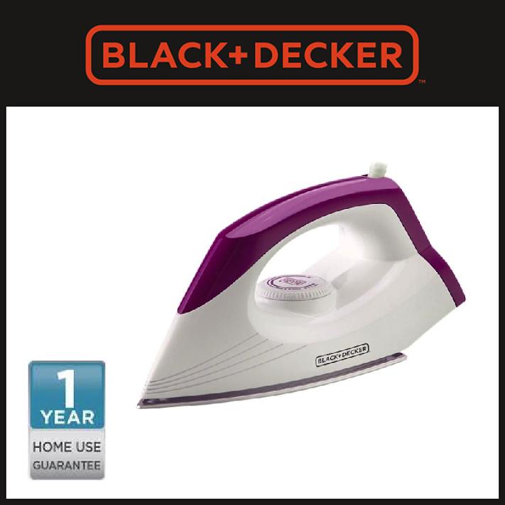 Black + Decker Setrika Dry Iron 400W (F200)