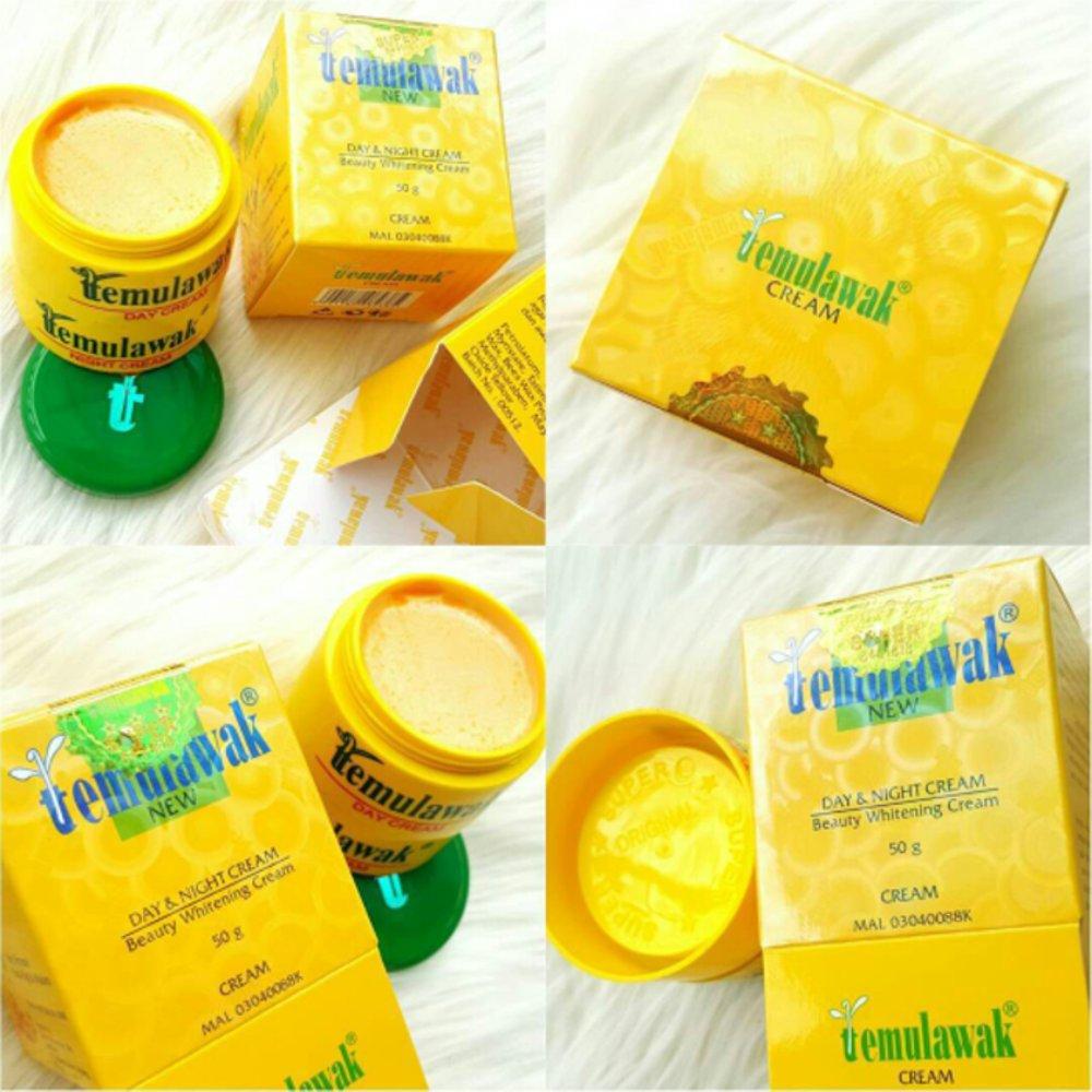 TB - Promo Murah Paket CREAM TEMULAWAK MALAYSIA Original - SIANG MALAM Dus Kuning Holo Super