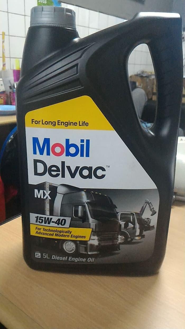 Oli MOBIL 1 DELVAC MX SAE 15W/40 Galon 5 liter