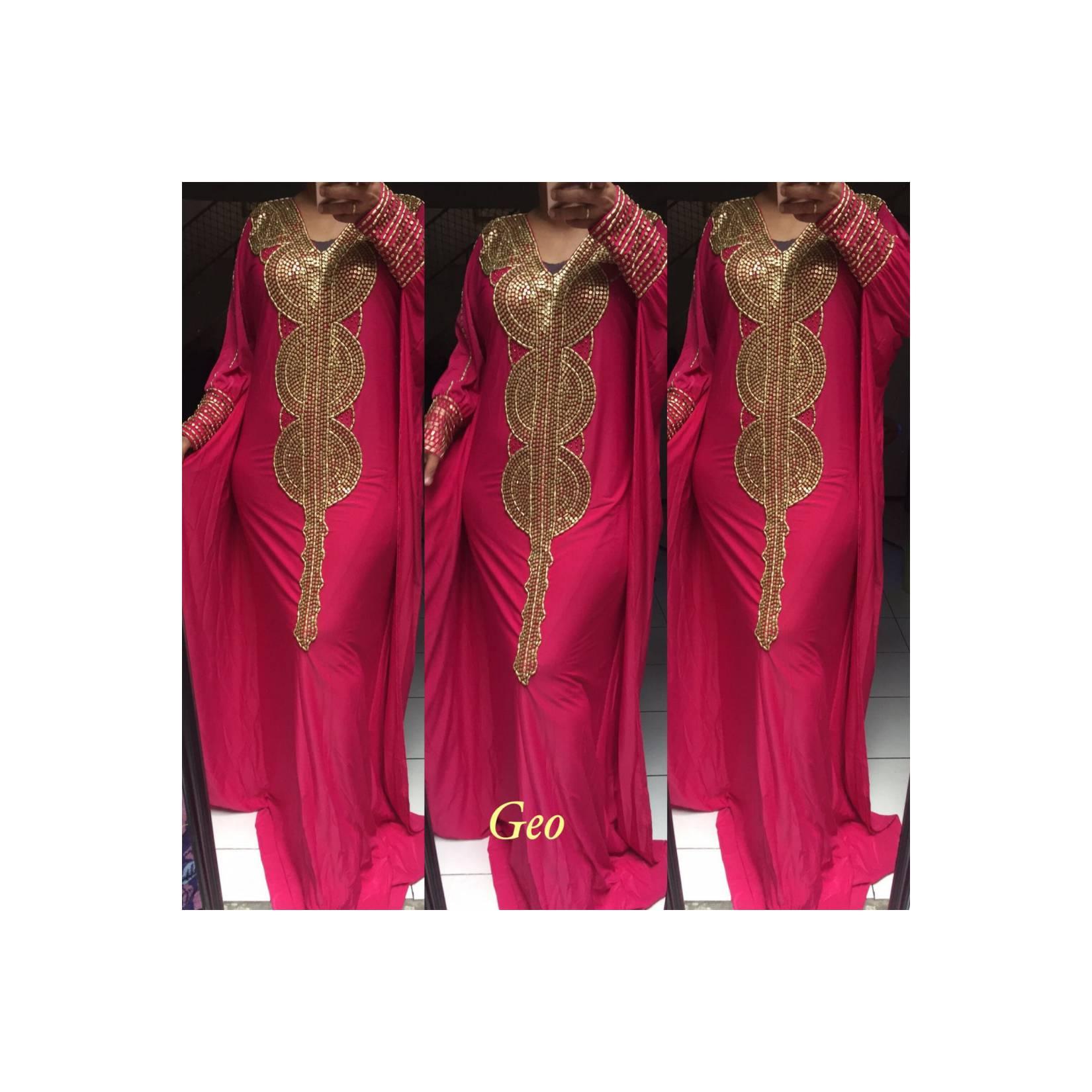 BELI KAFTAN ABAYA BATWING MAXI DRESS SUPLIER SPANDEX MANIK GEO FANTA
