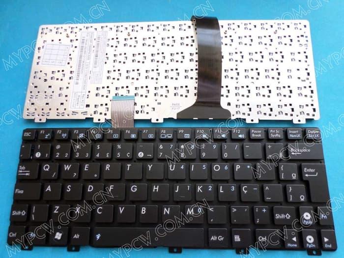 Harga Spesial!! Keyboard Asus Eee Pc 1025 1025C 1025Ce Eeepc Flare Series - Black - ready stock