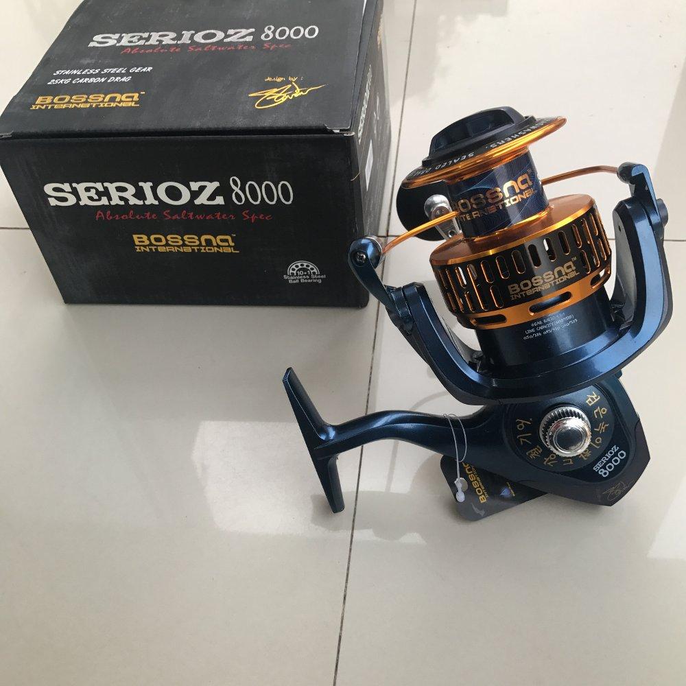 Reel Bossna Serios 8000 TERBARU BOS PANCING zerya_fishing
