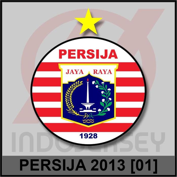 Best Top Seller!! Patch Badge Flock Liga Indonesia - Persija Jakarta 2013 01 - ready stock
