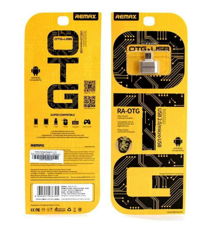 MICRO USB OTG FEMALE REMAX FLASHDISC HP MURAH ADAPTER MIKRO ANDROID