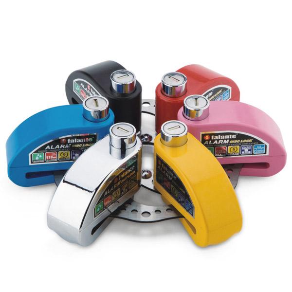 Gembok Alarm Cakram Disc Lock Kunci Alarm Gembok Motor Anti Maling - Hijau