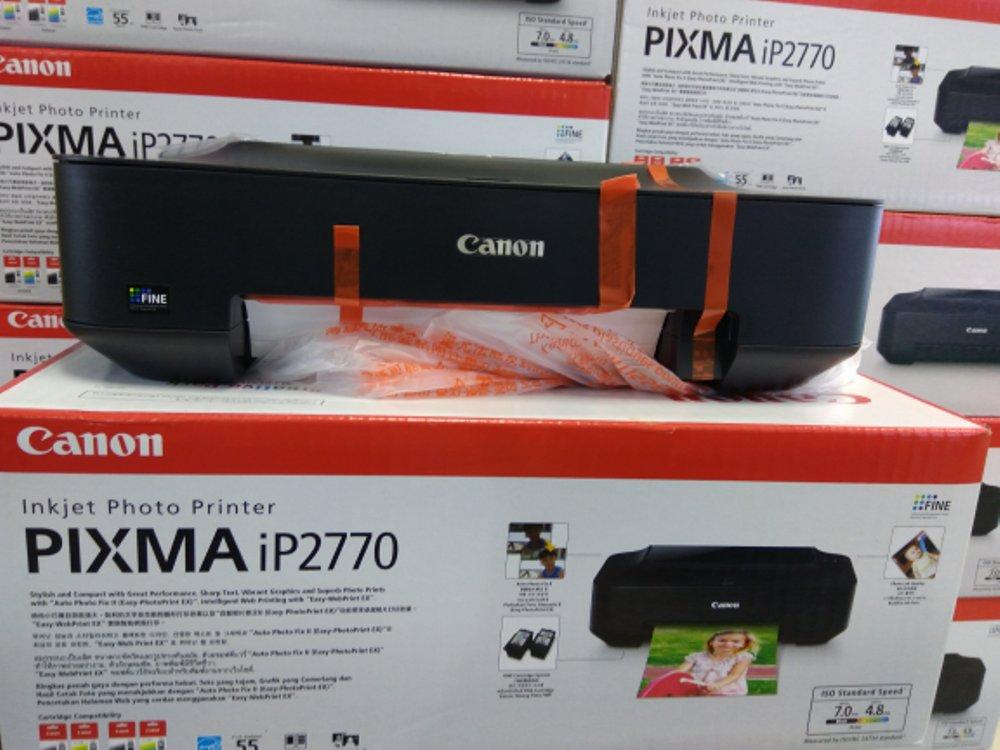Printer Canon Pixma iP2770 Tanpa Tinta