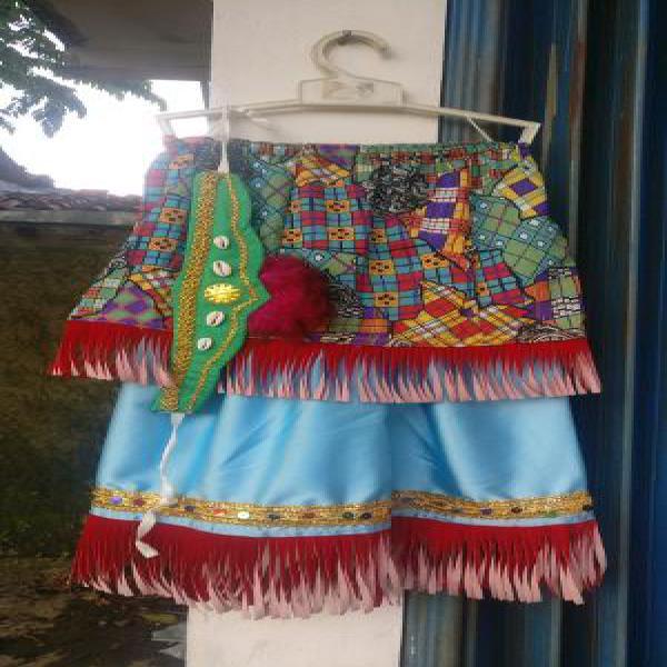Baju Adat Papua Anak Perempuan Uk PAUD