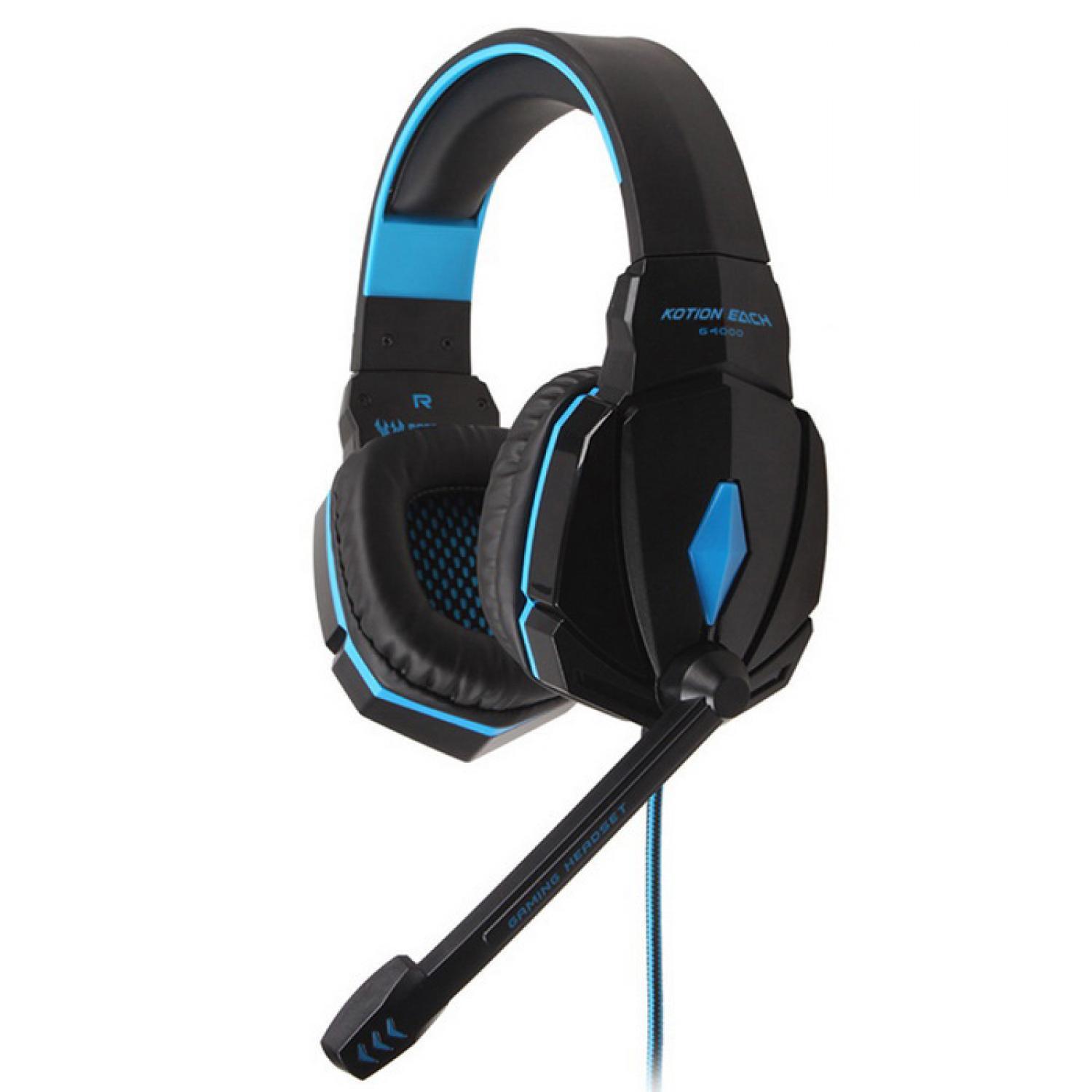 Best Seller!!! Kotion Each G4000 Gaming Headset Surround Headband with LED Light Original Asli Murah