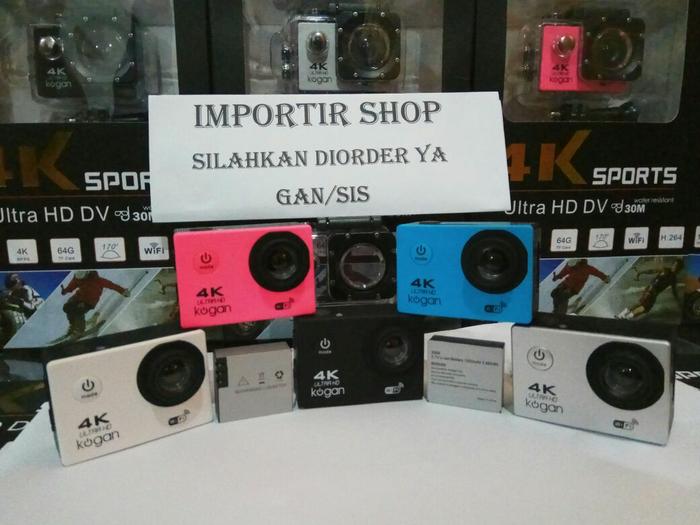 Sportcam Kamera Digital KOGAN 4K Wifi Action Camera Sport cam Gopro 4k