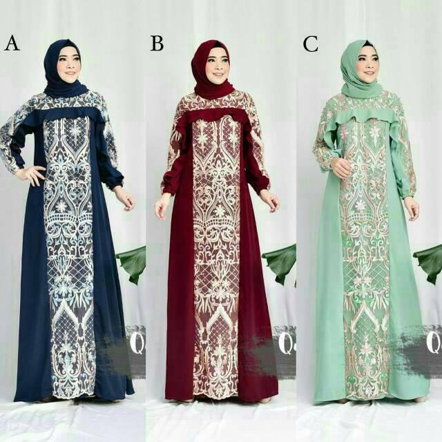 ready cetta dress vol 6 by queenalabels best seller ()