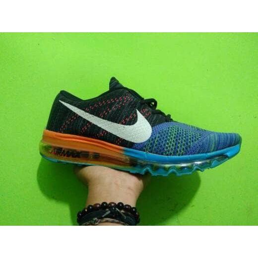 Promo Sepatu Sport Nike Air Max Full Tabung Flyknit Premium Terbaru Running Gratis Ongkir