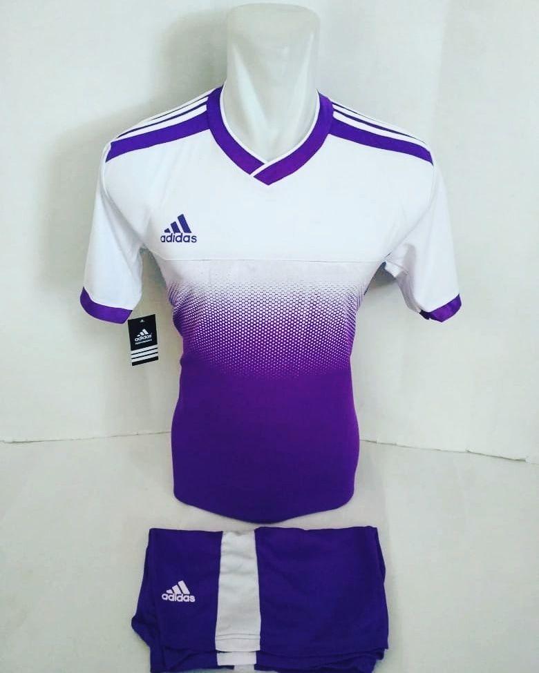 Baju Olahraga Jersey Bola Kaos Setelan Futsal / Volly Adidas