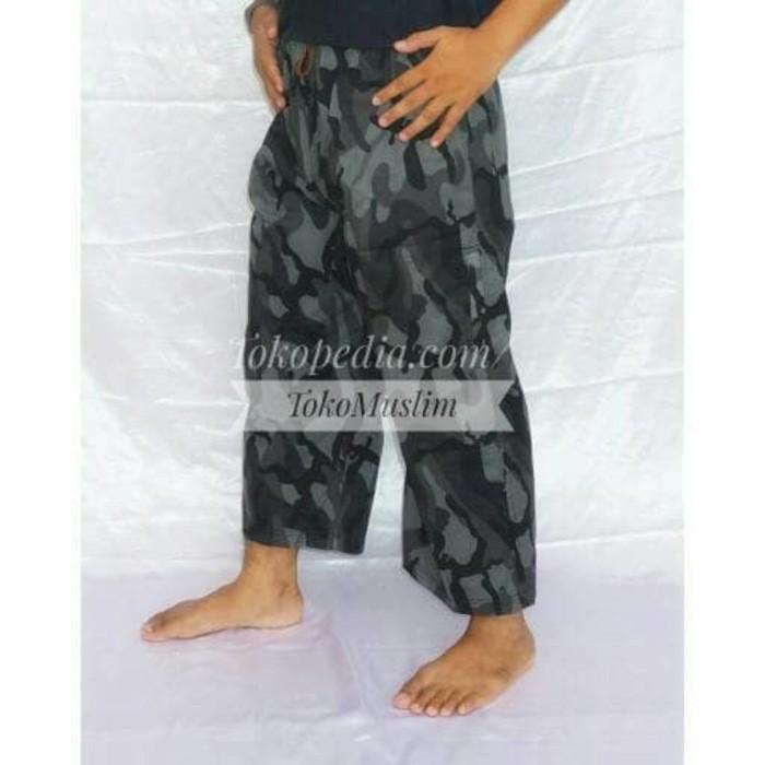 Celana Trendy Premium Resleting Motif Loreng/Tentara/Army - Gqw91i