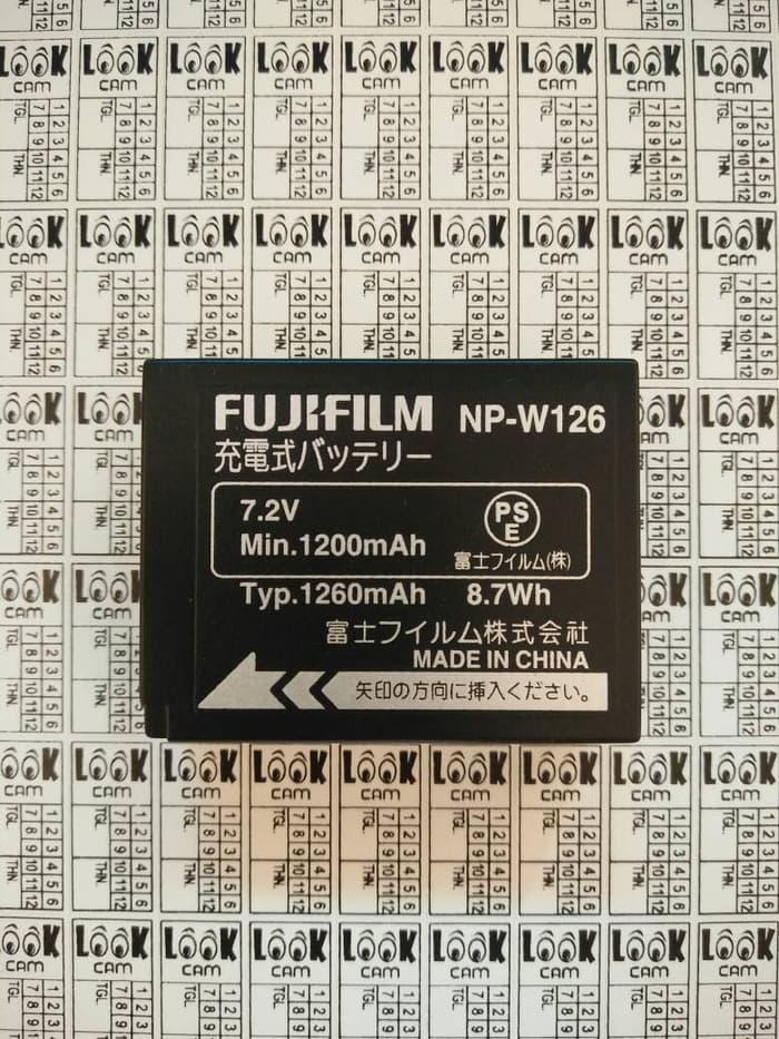SALE - Battery / Baterai FUJIFILM NP-W126 For FUJI XM1 XA1 XA2 XA3 XT10 XT1 Original