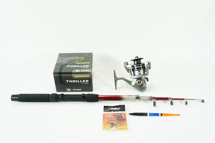 HOT PROMO!!! SET PANCING MURAH REEL BERSPOOL BESI DAN JORAN ANTENA TERLARIS - IBUpYc
