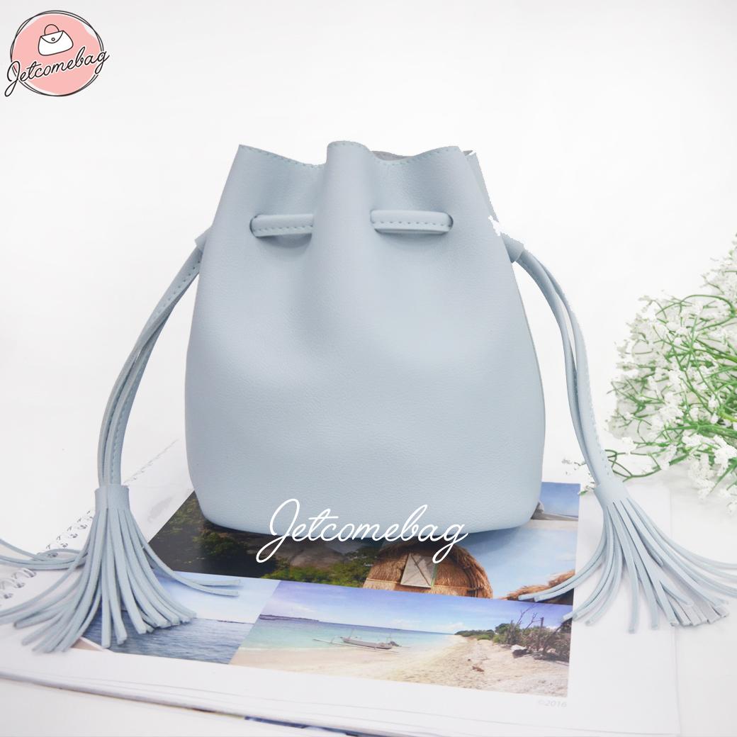 Tas Miniso Termurah Slingbag Kuncir Samping Terbaru Aneka Warna Kualitas Terbaik - JETCOMEBAG