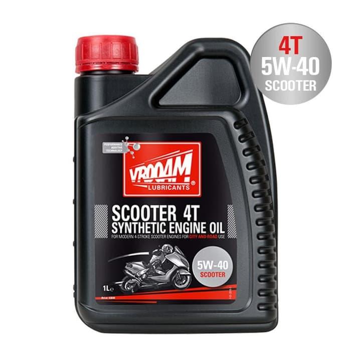 Oli Mesin Vrooam Motul Castrol Shell Yamalube Repsol 4T Matic 5W-40 1