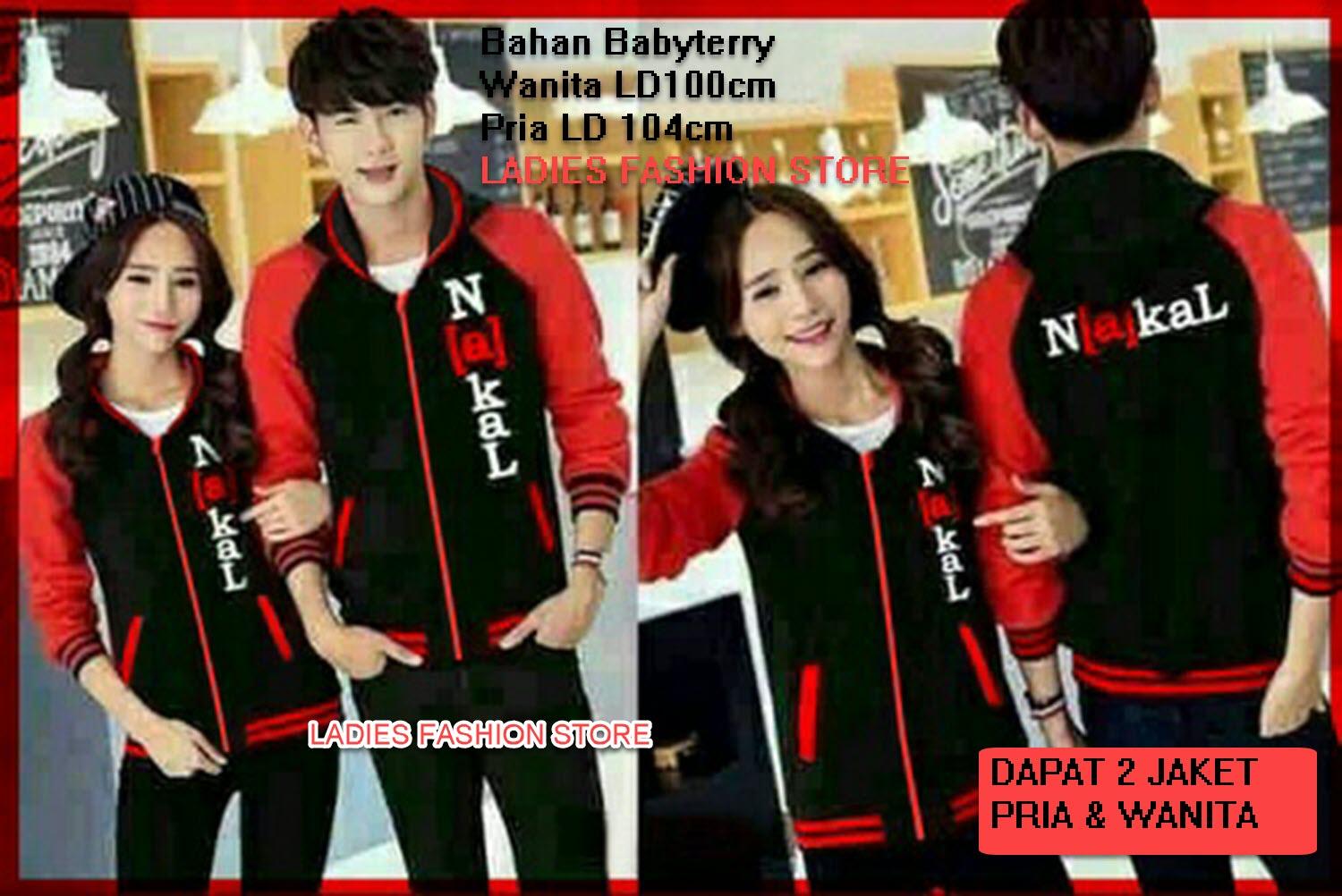 Jaket Pasangan Pria dan Wanita Dapat 2 / Jacket Couple Modern / Jaket Sepasang Cewek Cowok Kupluk Topi / Jacket Girl Boy / Jaket Kupluk / Jaket Bomber / Jaket Tebal / Jaket Murah / Jaket TERBARU / Atasan Bahan Jacket / Jaket Korea Style / Jacket LC NAKAL
