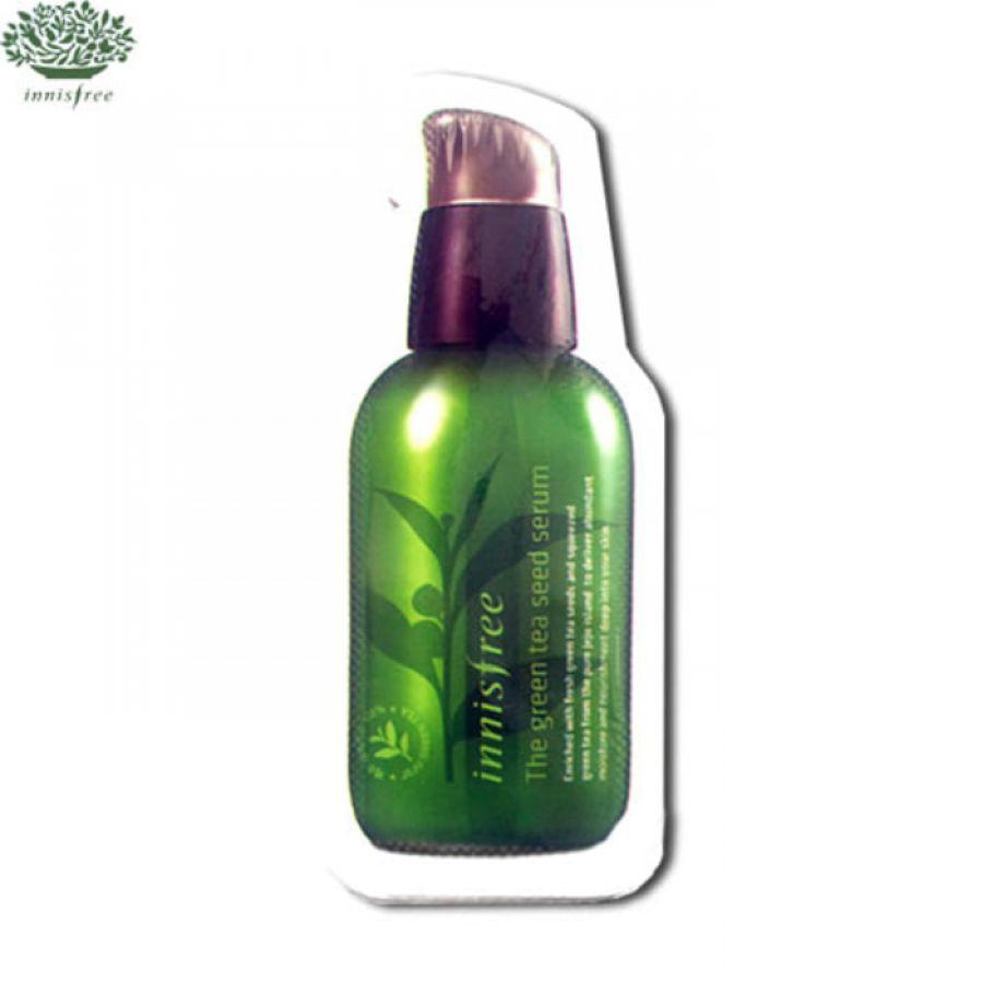 digemari para artis Hollywood INNISFREE THE GREEN TEA SEED SERUM SAMPLE 1 ML