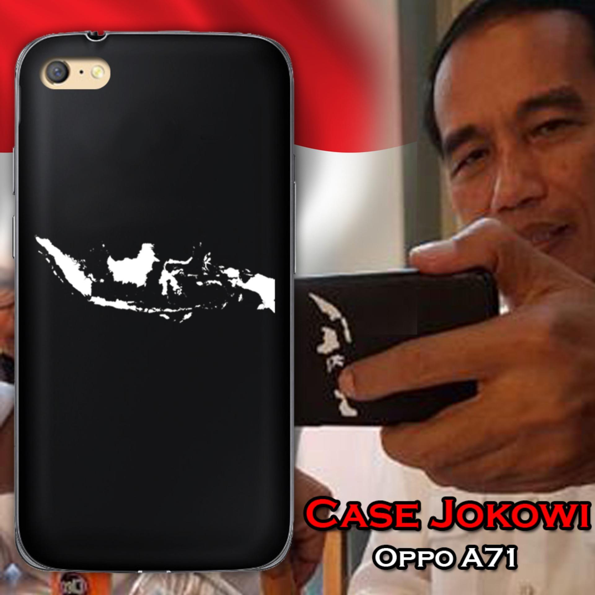 Case Presiden Jokowi for Oppo A71 - Hitam