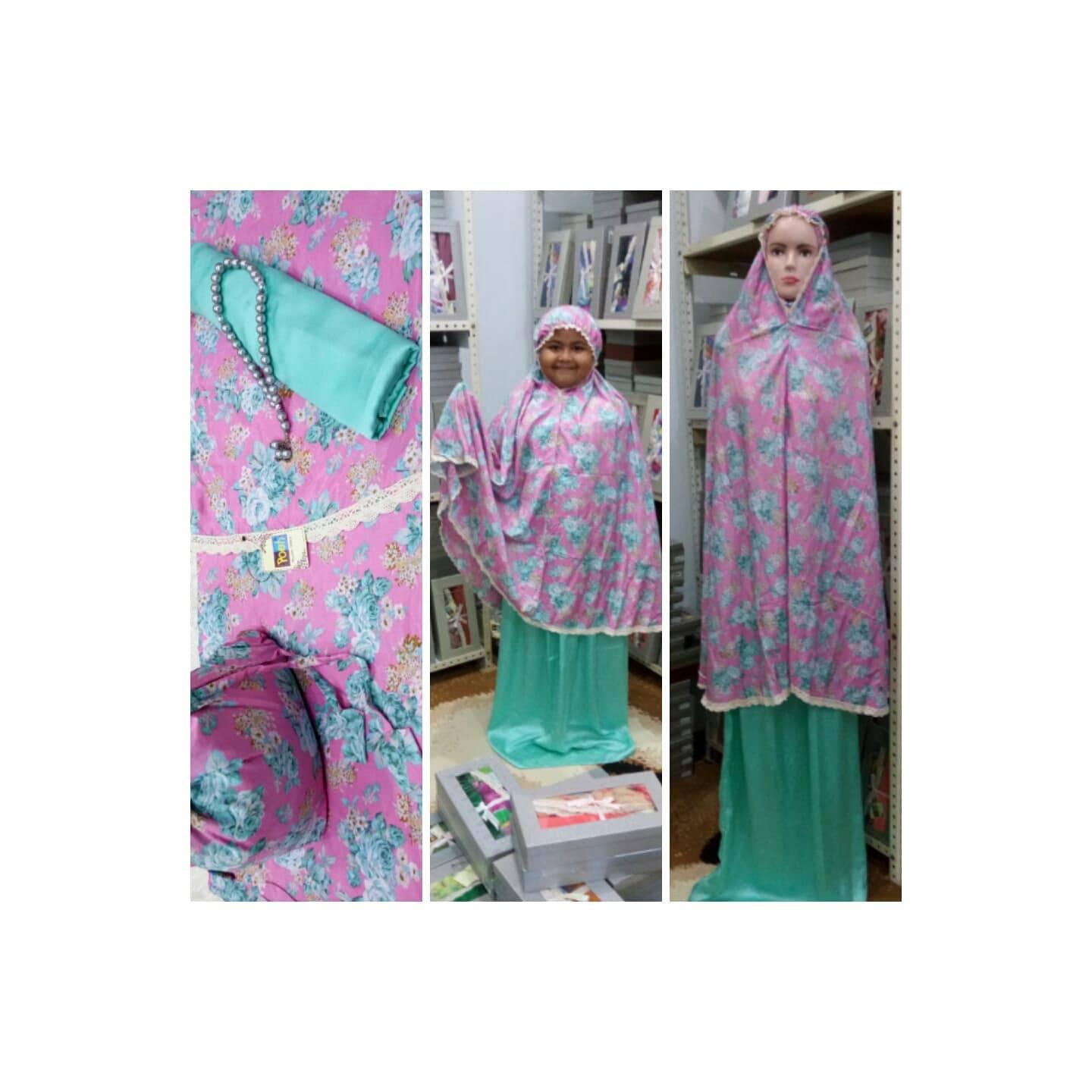 Mukena Silky Poeti Couple Ibu dan Anak (MP20)
