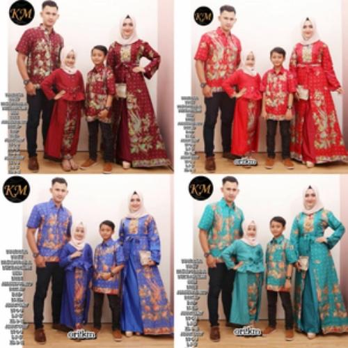 FAMILY SET GAMIS / SARIMBIT KELUARGA KEBAYA MAHKOTA