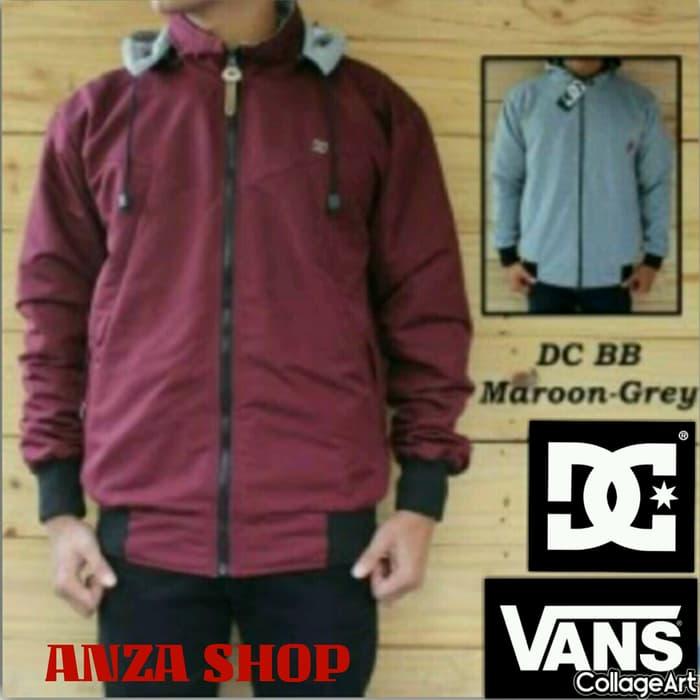 Sedang Diskon!! Jaket Vans Xxl Jaket Bolak Balik Parasut - ready stock