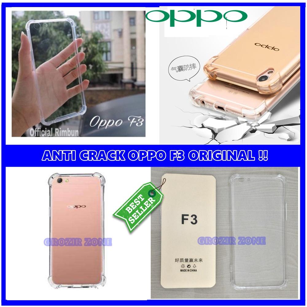 Back Case Soft Jacket / Anti Crack OPPO F3 - Bahan Lebih Bagus ( Grozir zone )