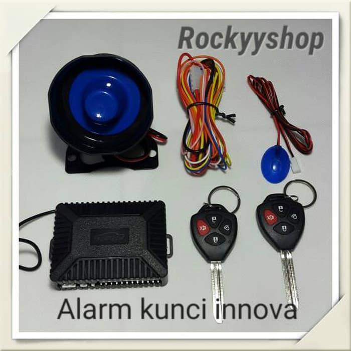 Promo paket alarm model kunci innova+central lock kompit 4 pintu Original