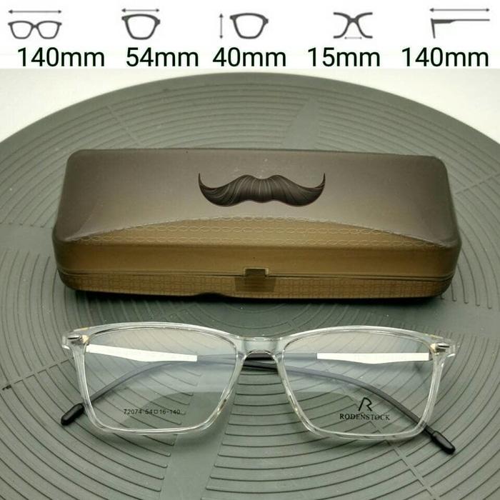 kacamata Rodenstock 72074 transparan Frame Kacamata Baca Kacamata Pria