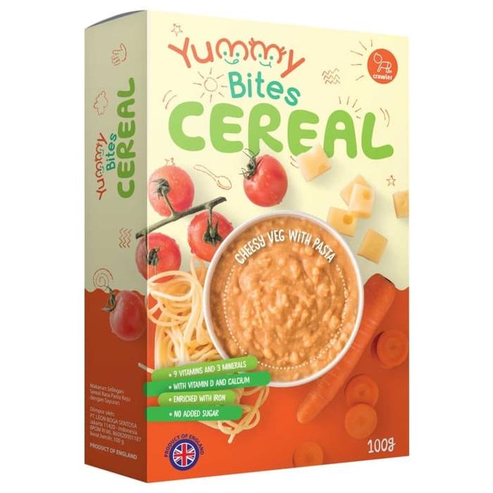 ALAMI Yummy Bites Cereal Cheesy Vegetable With Pasta - 100 Gr PROMO