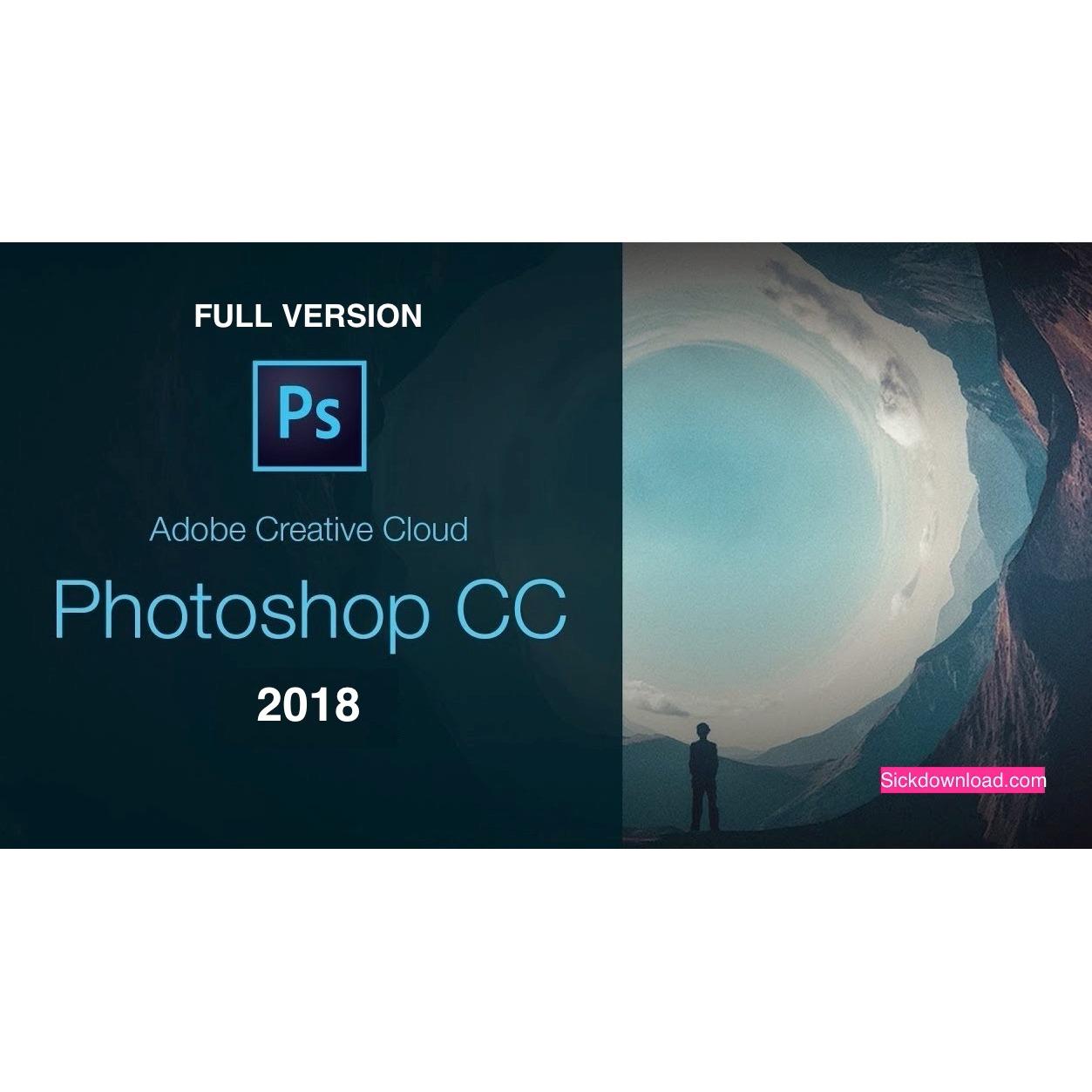 ADOBE PHOTOSHOP CC 2018 + FULL TUTORIAL + FULL BRUST
