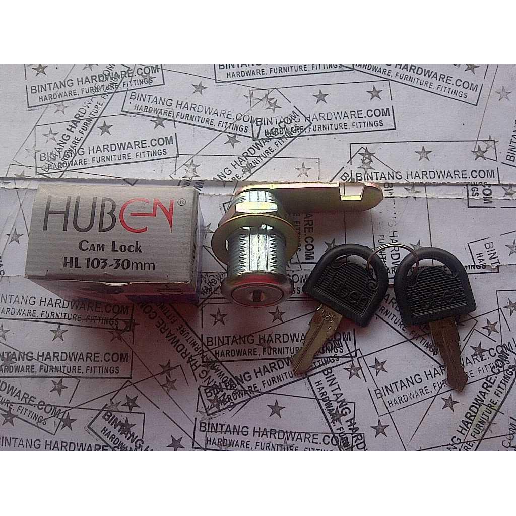 Kunci Camlock HL-103 kunci Laci Lemari Loker Diameter 19mm