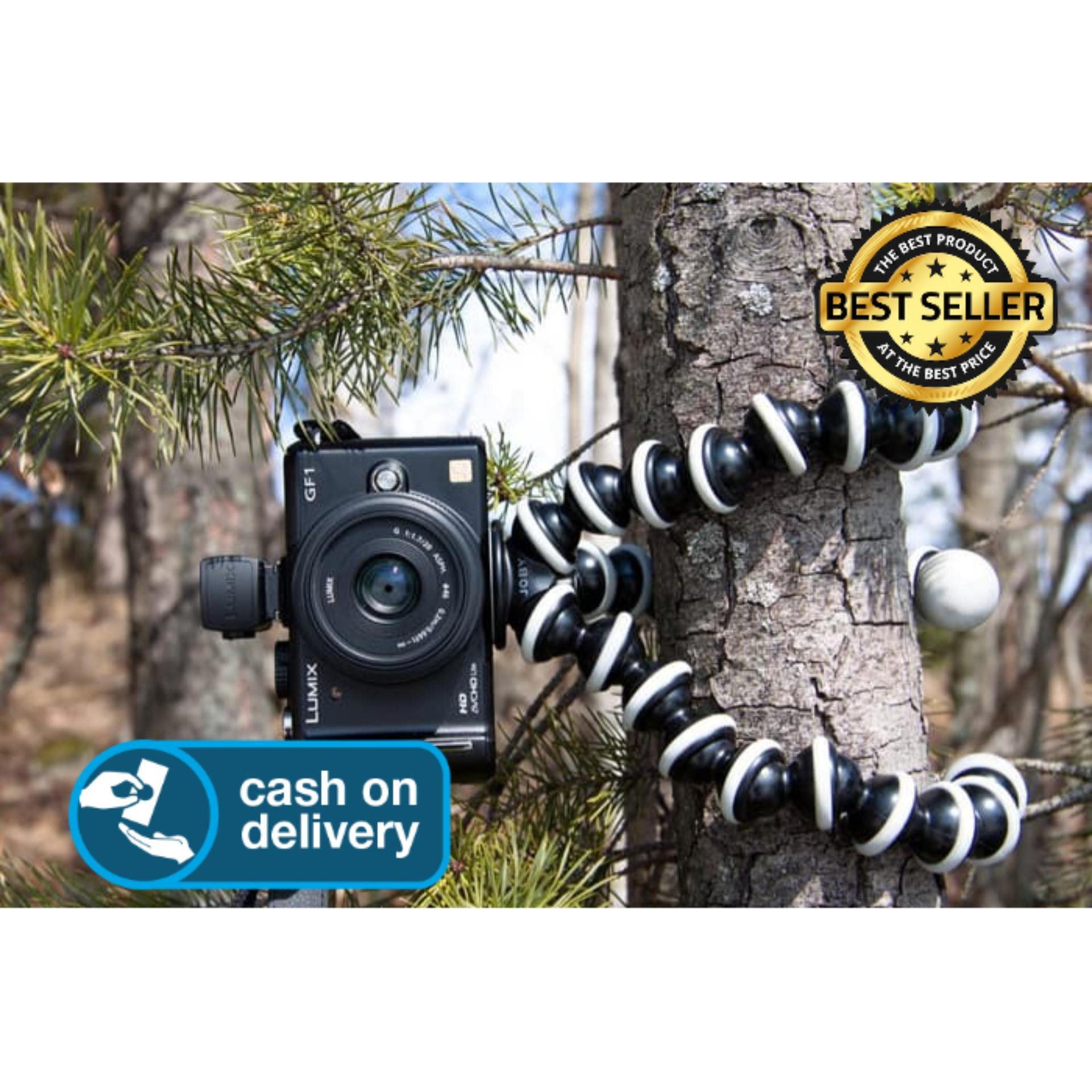 Zero Com - Tripod Gorilla Flexible / Tripod Keren Elastis Size XL Free Holder U - Bisa Untuk DSLR