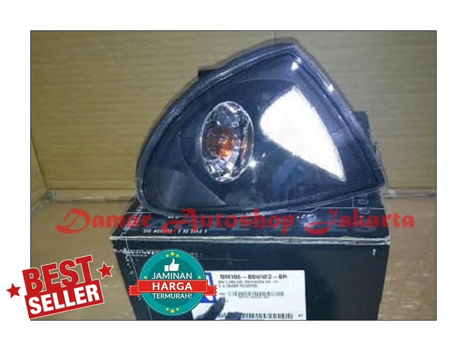Cornerlamp BMW 3 Series E46 1998 - 2001 Crystal Black Eagle Eyes